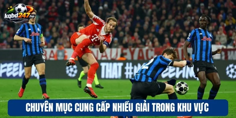 LIVESCORE 93 Chuyên mục cung cấp nhiều giải trong khu vực