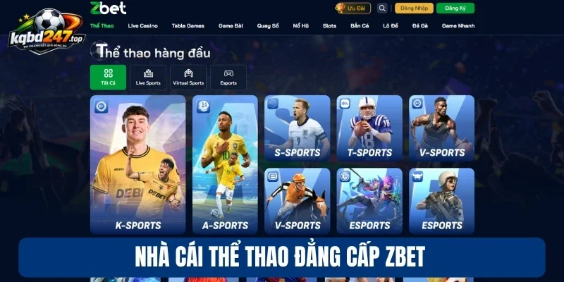 Nhà cái thể thao đẳng cấp Zbet