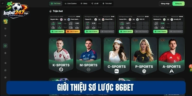 Giới thiệu sơ lược 86Bet