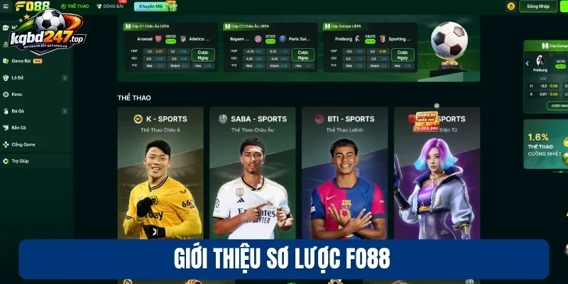 Fo88 - Thiên Đường Cá Cược Bóng Đá Uy Tín Số #1 VN 2 Giới thiệu sơ lược Fo88