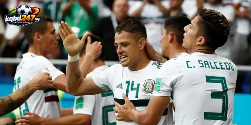 Cập nhật đội hình ra sân của đội bóng Mexico và Hàn Quốc