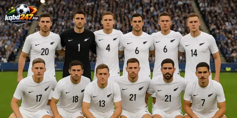 Đội hình ra sân dự kiến của hai đội bóng New Zealand và Bỉ