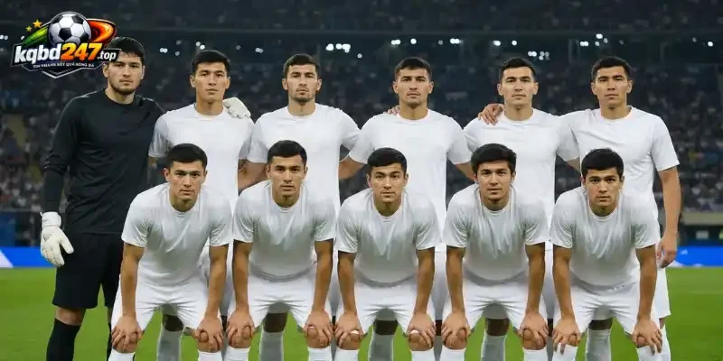 Đội hình và sơ đồ của đội tuyển Uzbekistan vs Colombia