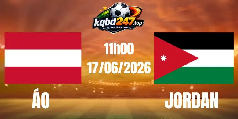 Kèo Nhà Cái Áo Vs Jordan - Bảng J World Cup 11h00 17/06/2026