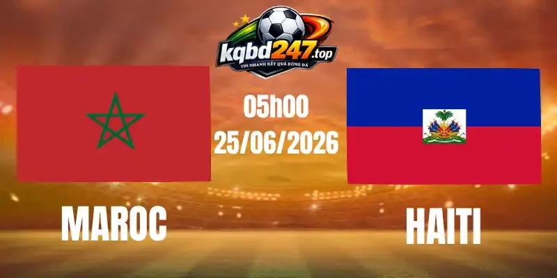 Soi Kèo Maroc Vs Haiti - Bảng C World Cup 05h00 25/06/2026