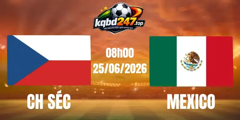 Soi Kèo Nhà Cái Séc Vs Mexico - Bảng A World Cup 08h00 25/06/2026