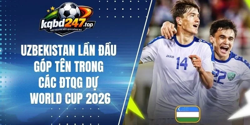 Uzbekistan sở hữu nhiều cầu thủ tiềm năng