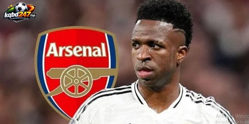 Arsenal sẵn sàng chi trả mức lương khủng để chiêu mộ Vinicius