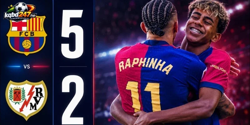Song Sát Yamal - Raphinha Bùng Nổ, Barca Giành Chiến Thắng Lớn 3 Yamal - Raphinha bùng nổ mang về cơn mưa bàn thắng cho Barca